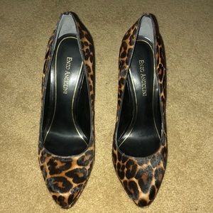 Enzo Angiolini Leopard Print “Samendra” Heels